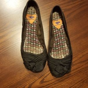 Brown rocket dog flats